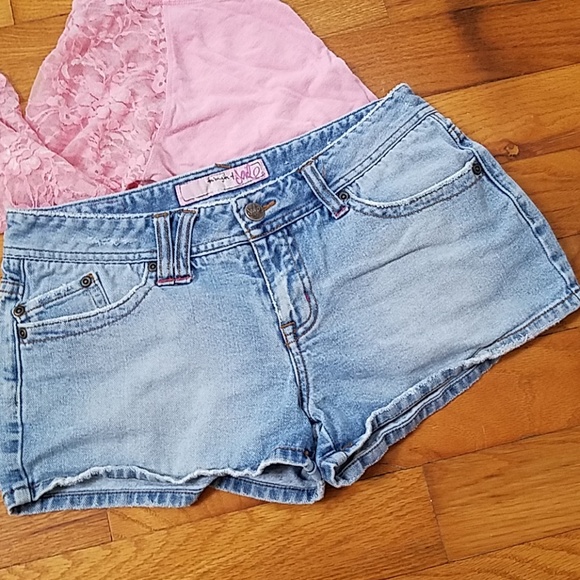 the myth of Jade, Blue jean denim shorts - Picture 3 of 4